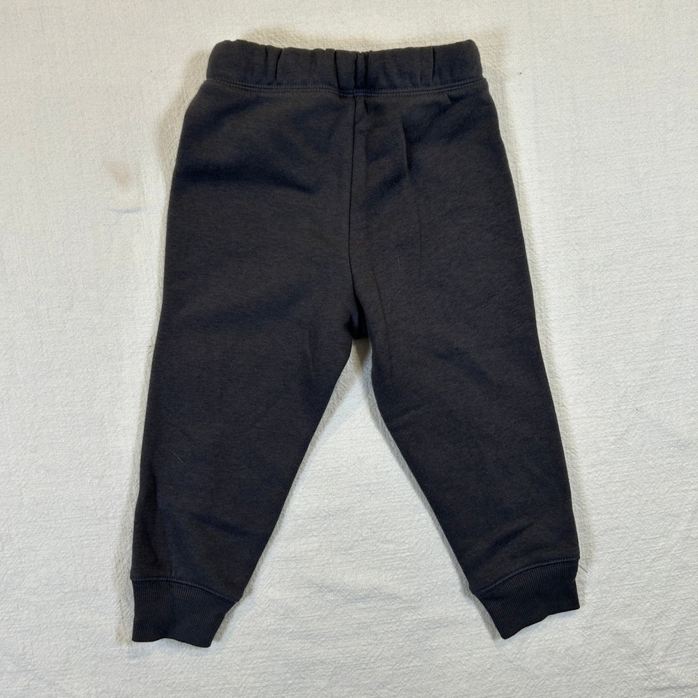 Jumping Beans Toddler Boys 2T Quilted Henley Top and Fleece Joggers Set Gray NWT